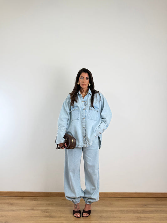 PREORDINE Coordinato Denim Just West