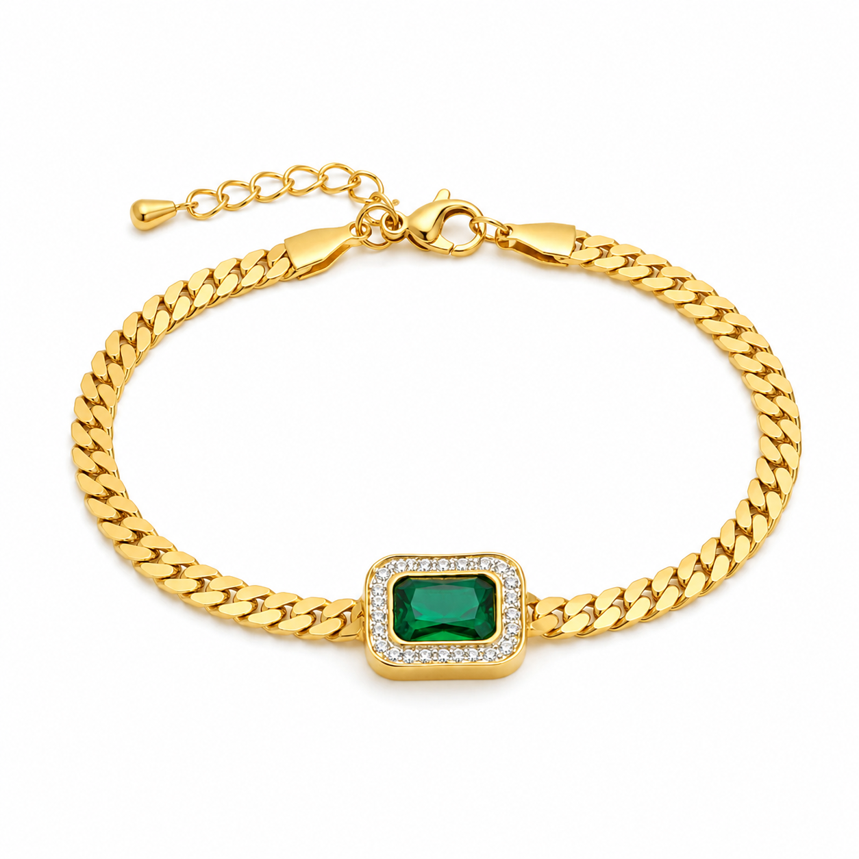 Pulsera Esmeralda Adriana Belmonte