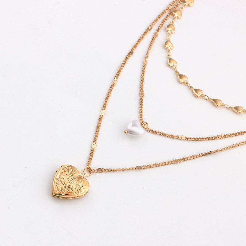 Collar triple cupído