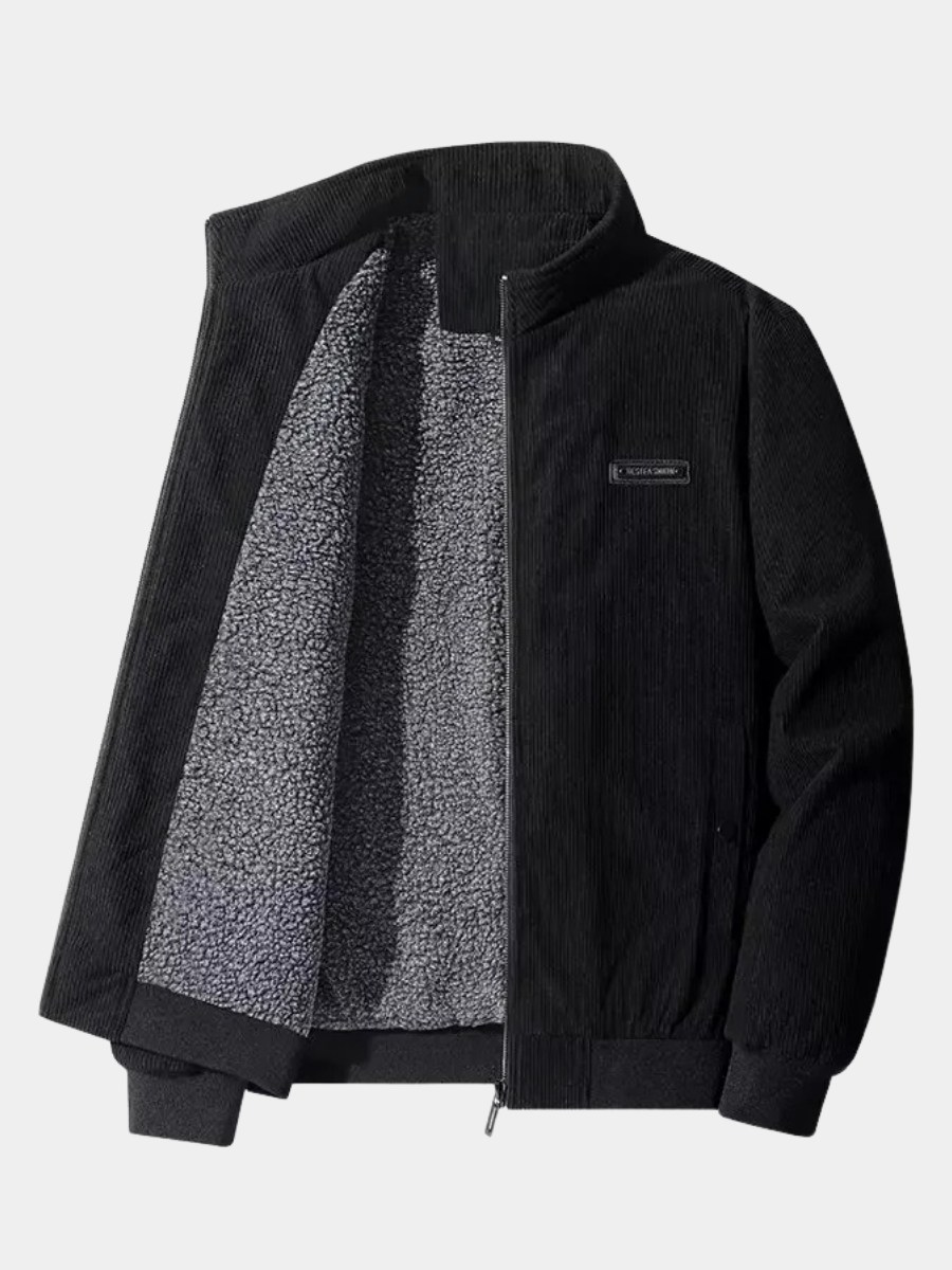 Mateo | Chaqueta de Pana Con Forro de Felpa