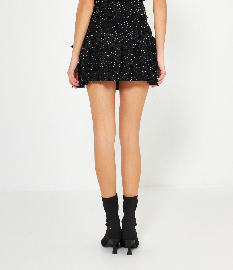 Conjunto negro brillo