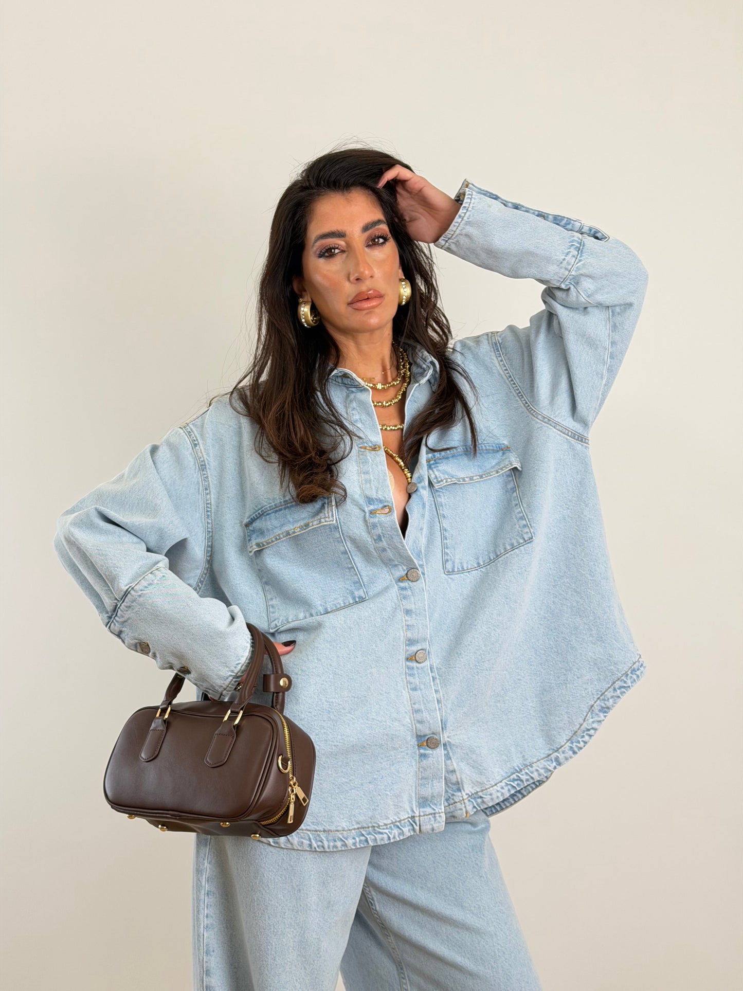 PREORDINE Coordinato Denim Just West