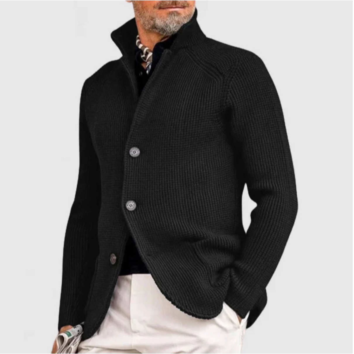 Benjamín | Elegante Chaqueta de Punto