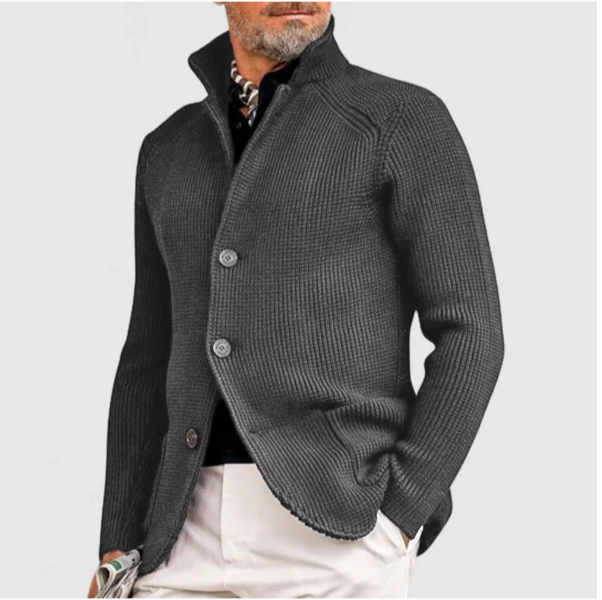 Benjamín | Elegante Chaqueta de Punto