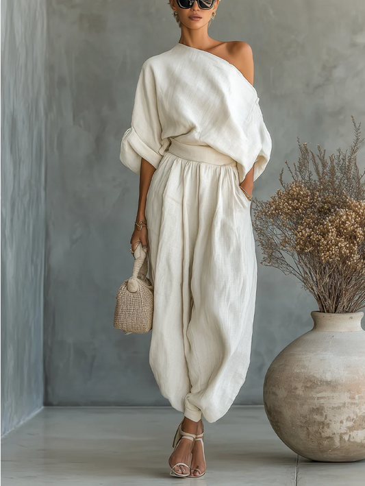 CONJUNTO ELEGANTE DE DOS PIEZAS