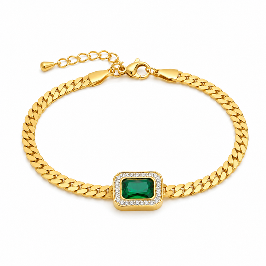 Pulsera Esmeralda Adriana Belmonte
