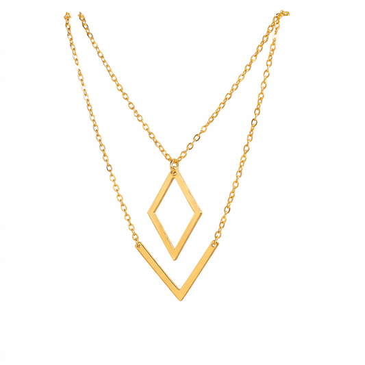 Collar "V" invertido