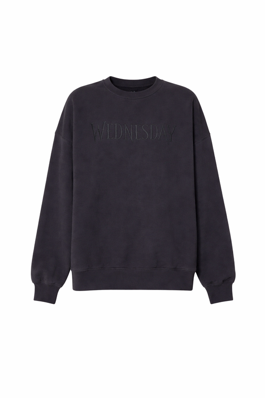 Sudadera negra “Wednesday”