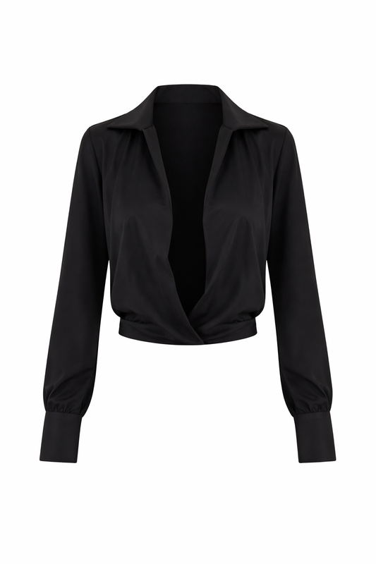 Camisa escote profundo