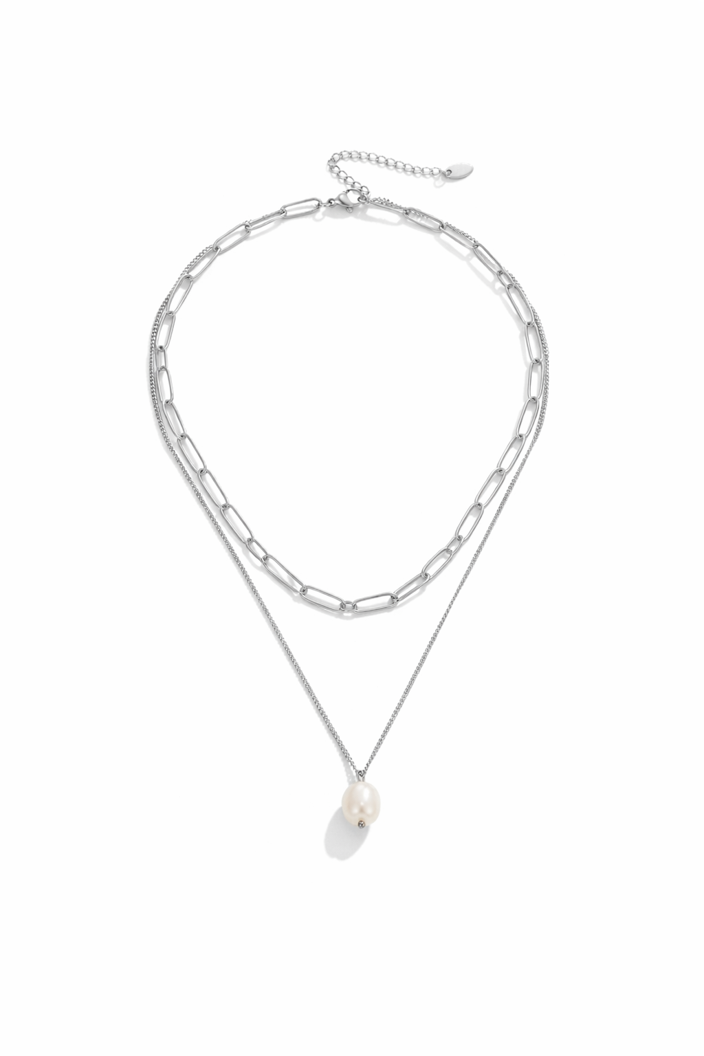 Collar doble cadena