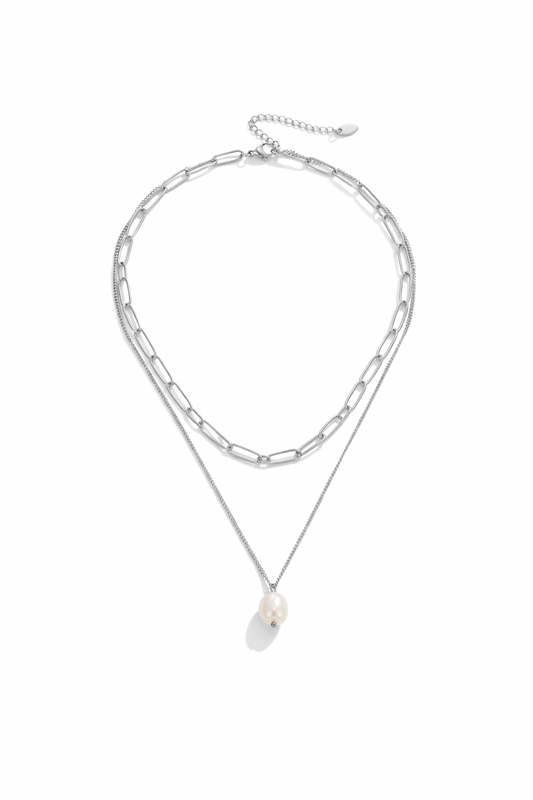 Collar doble cadena
