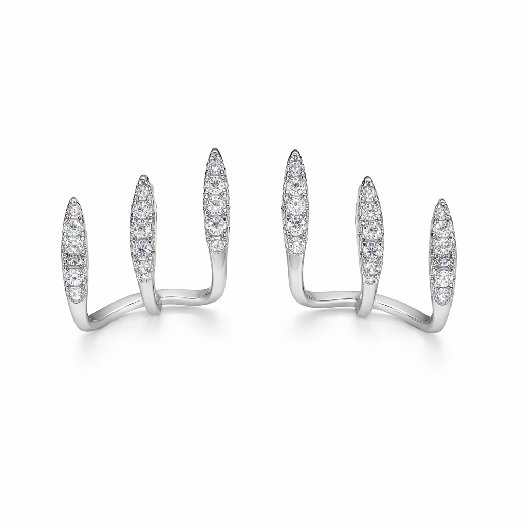Pendientes Ear Cuff Triple