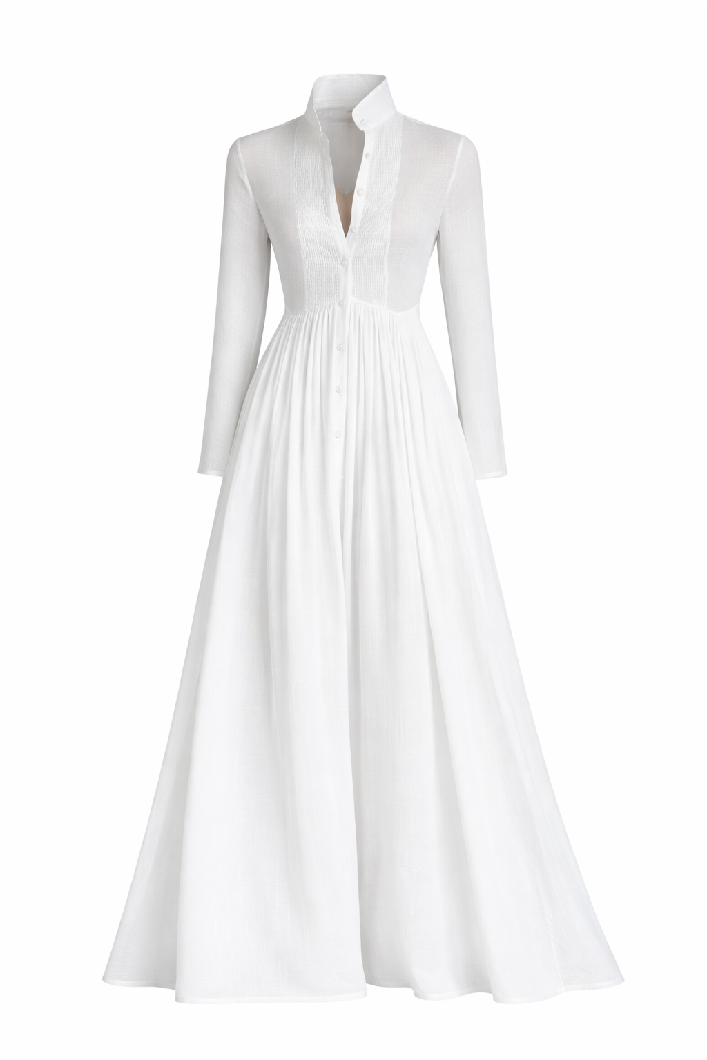 Vestido largo blanco