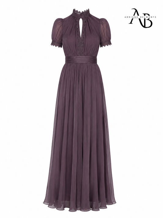 Vestido Largo Violeta