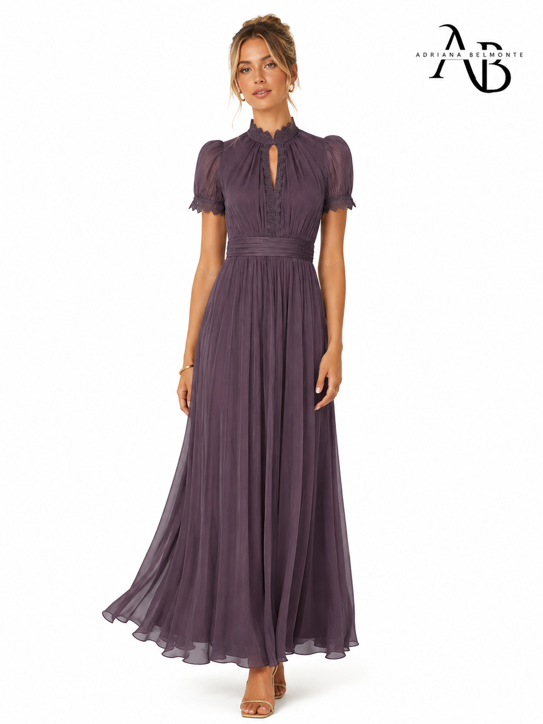 Vestido Largo Violeta