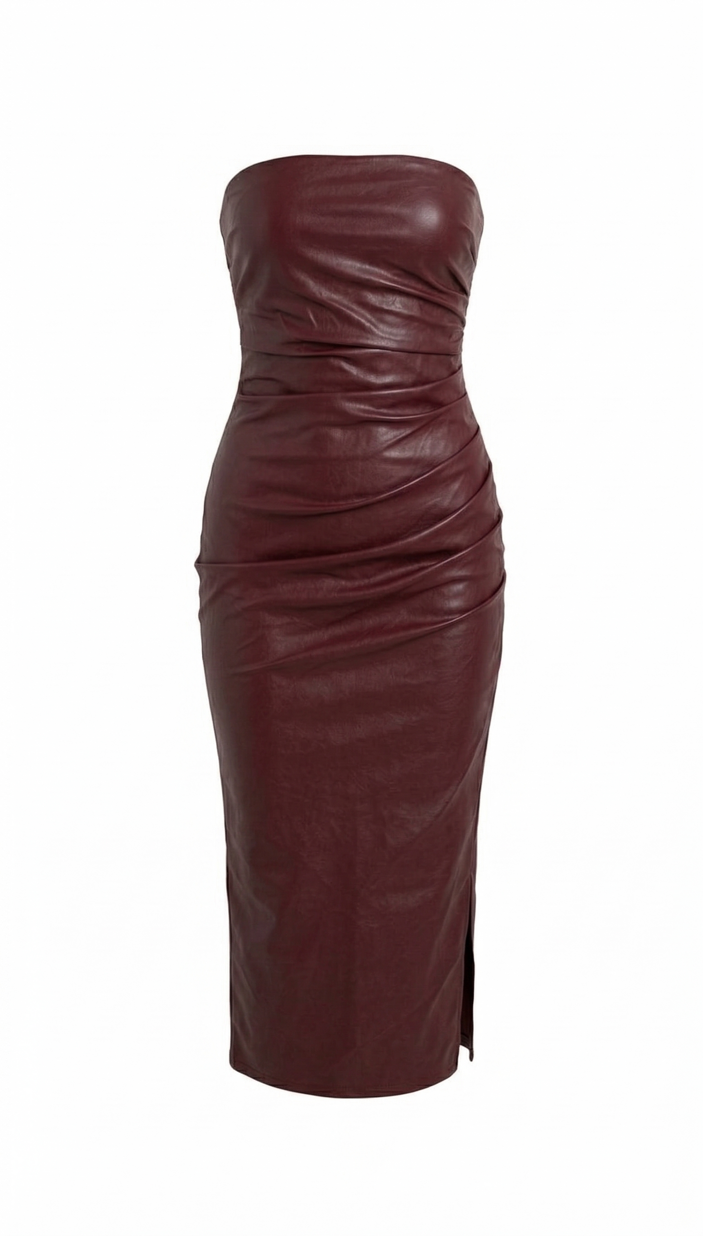 Vestido Bordeaux Sculpt