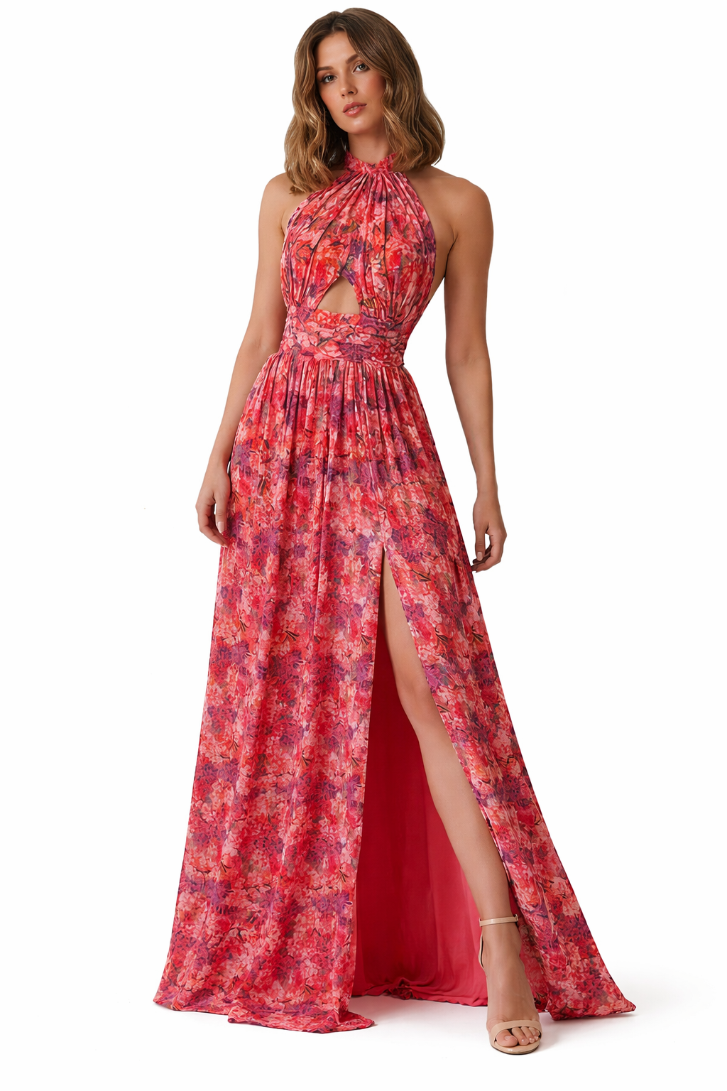 Vestido Largo Floral