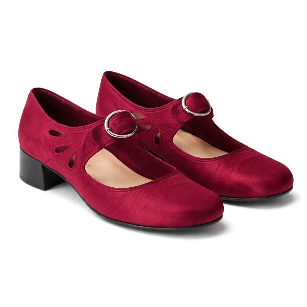 Zapato  Burdeos de Estilo Clásico