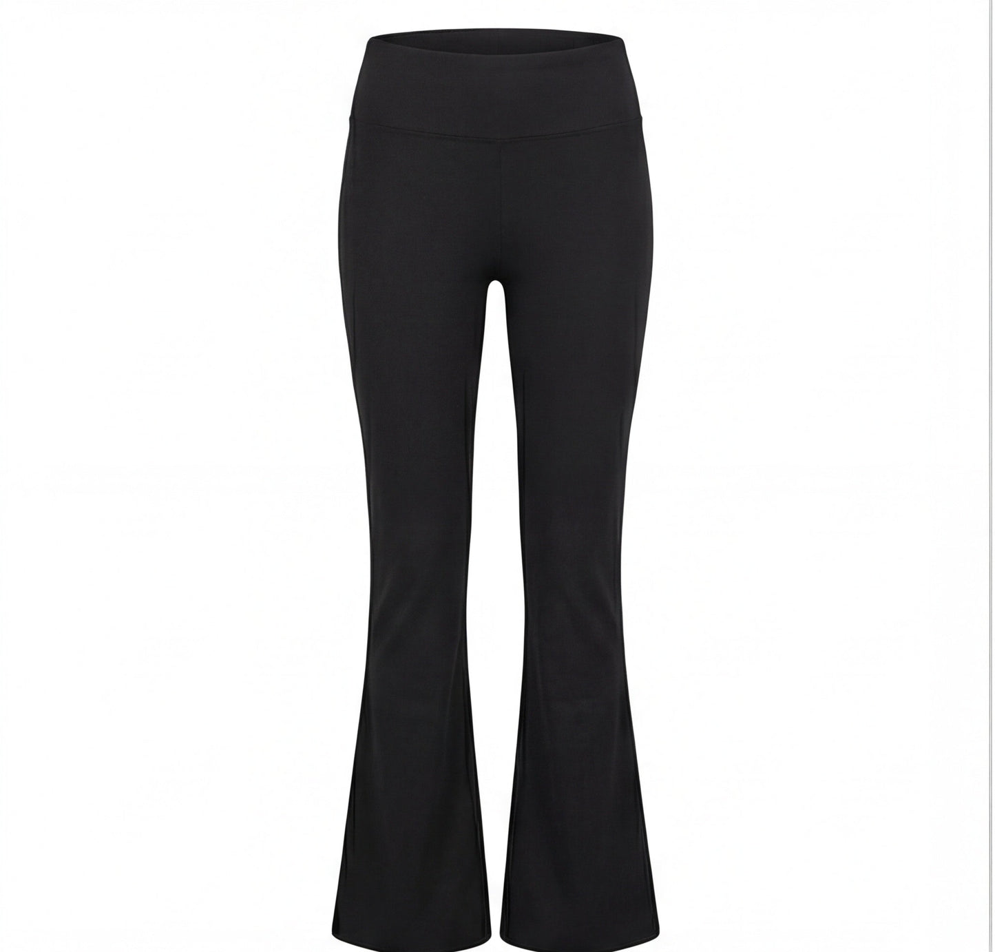 Pantalones negros de corte flare